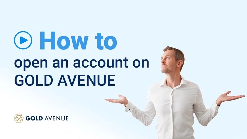 How to open an account on GOLD AVENUE?