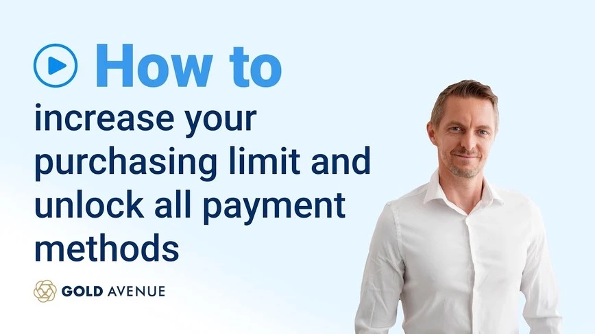 How to Raise Your Purchasing Limit and Unlock All Payment Methods?