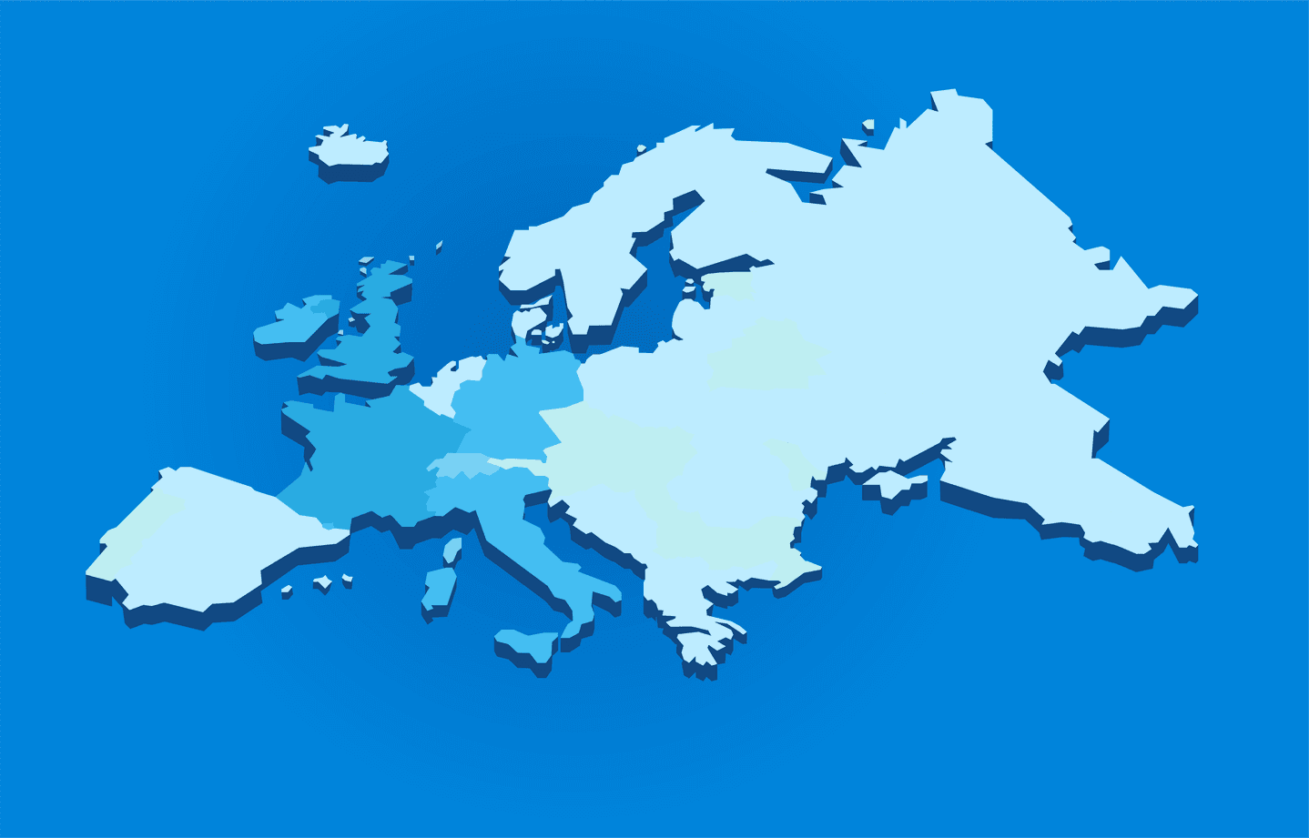 Inflation en France, crise énergétique et hausse des prix: Se dirige-t-on vers la catastrophe? Une carte de l'Europe montrant le taux d'inflation dans differents pays