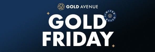 Inizia a risparmiare con l’oro grazie alla nostra offerta speciale GOLD FRIDAY L’offerta Gold Friday di GOLD AVENUE