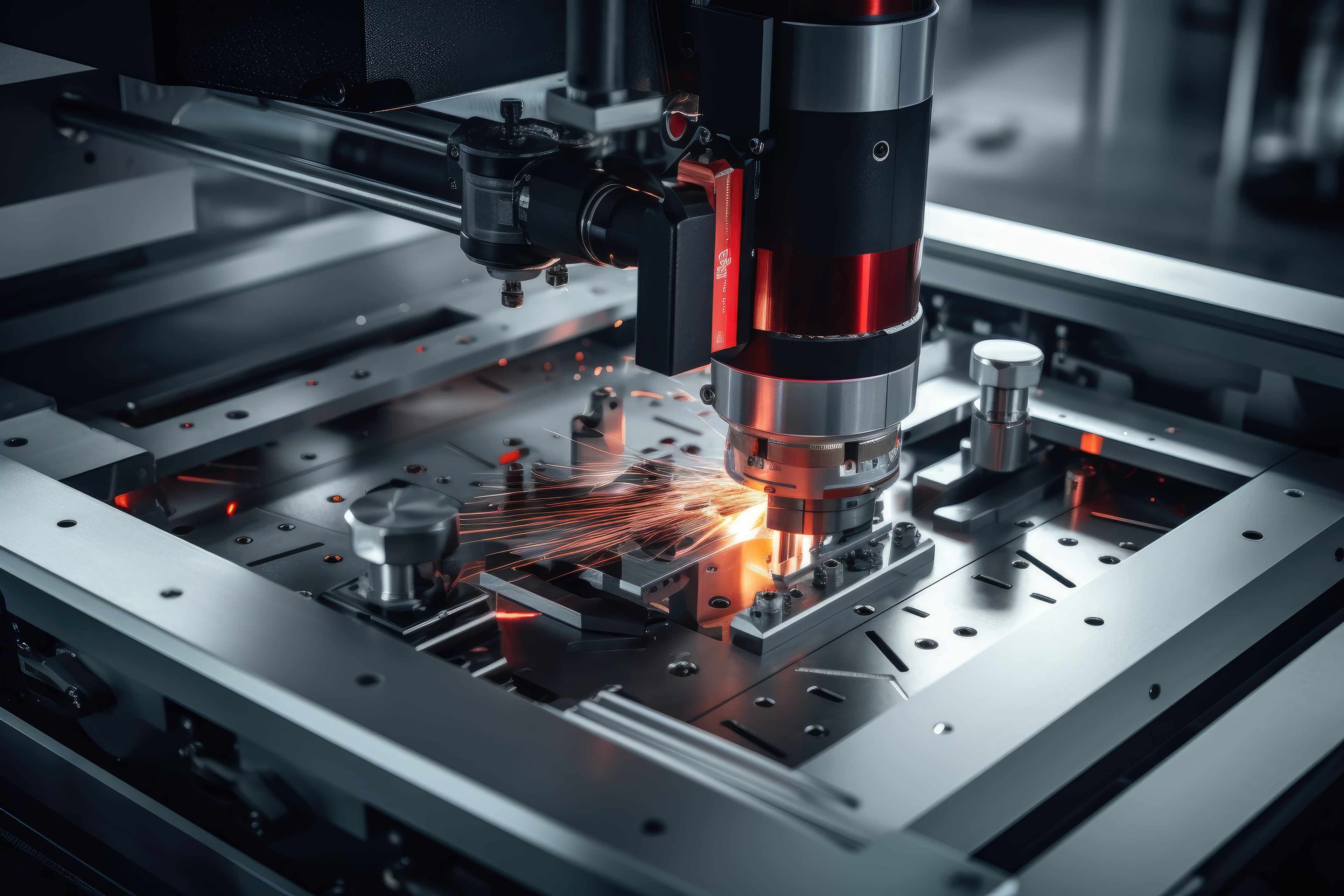 Process of laser manufacturing high-precision components Process of laser manufacturing high-precision components
