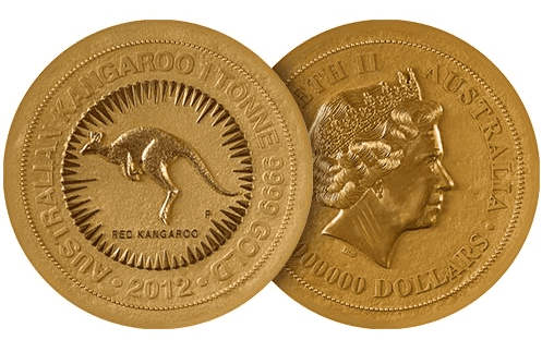 Die „Red Kangaroo“, die Goldmünze mit dem höchsten Materialwert Die „Red Kangaroo“, die Goldmünze mit dem höchsten Materialwert