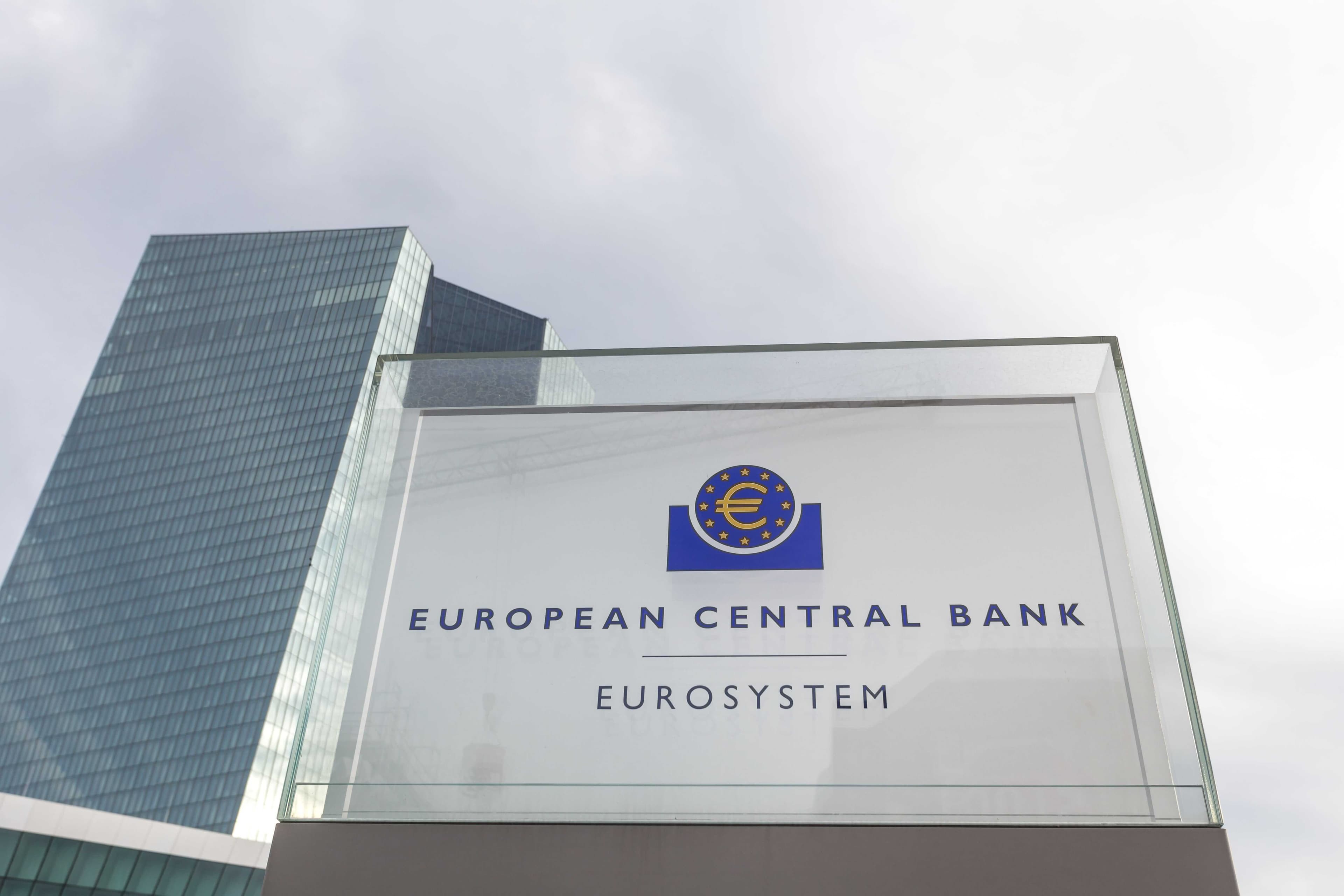 Das Gebäude der Europäischen Zentralbank Das Gebäude der Europäischen Zentralbank