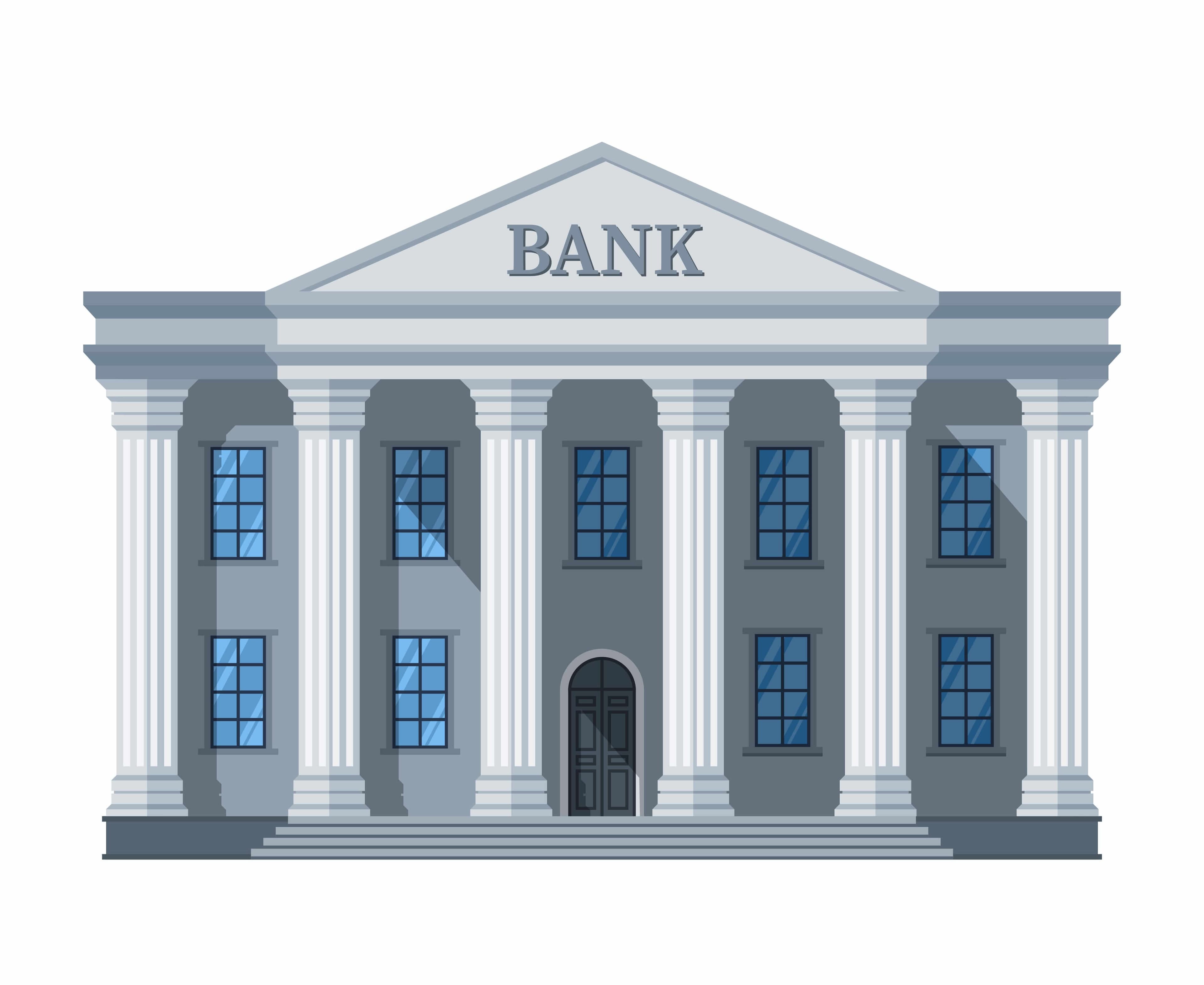 A bank building A bank building