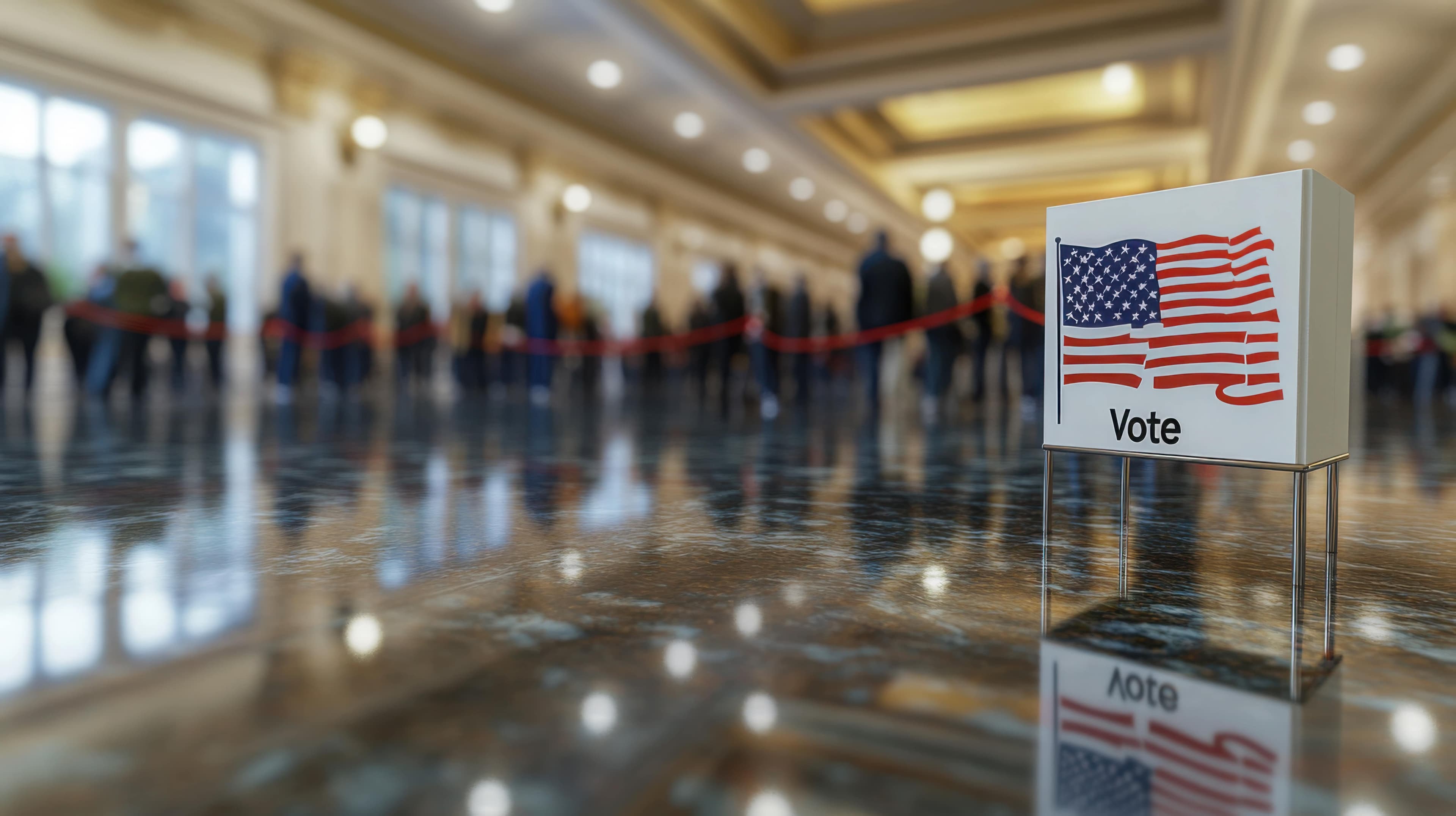 salle de vote des usa salle de vote des usa