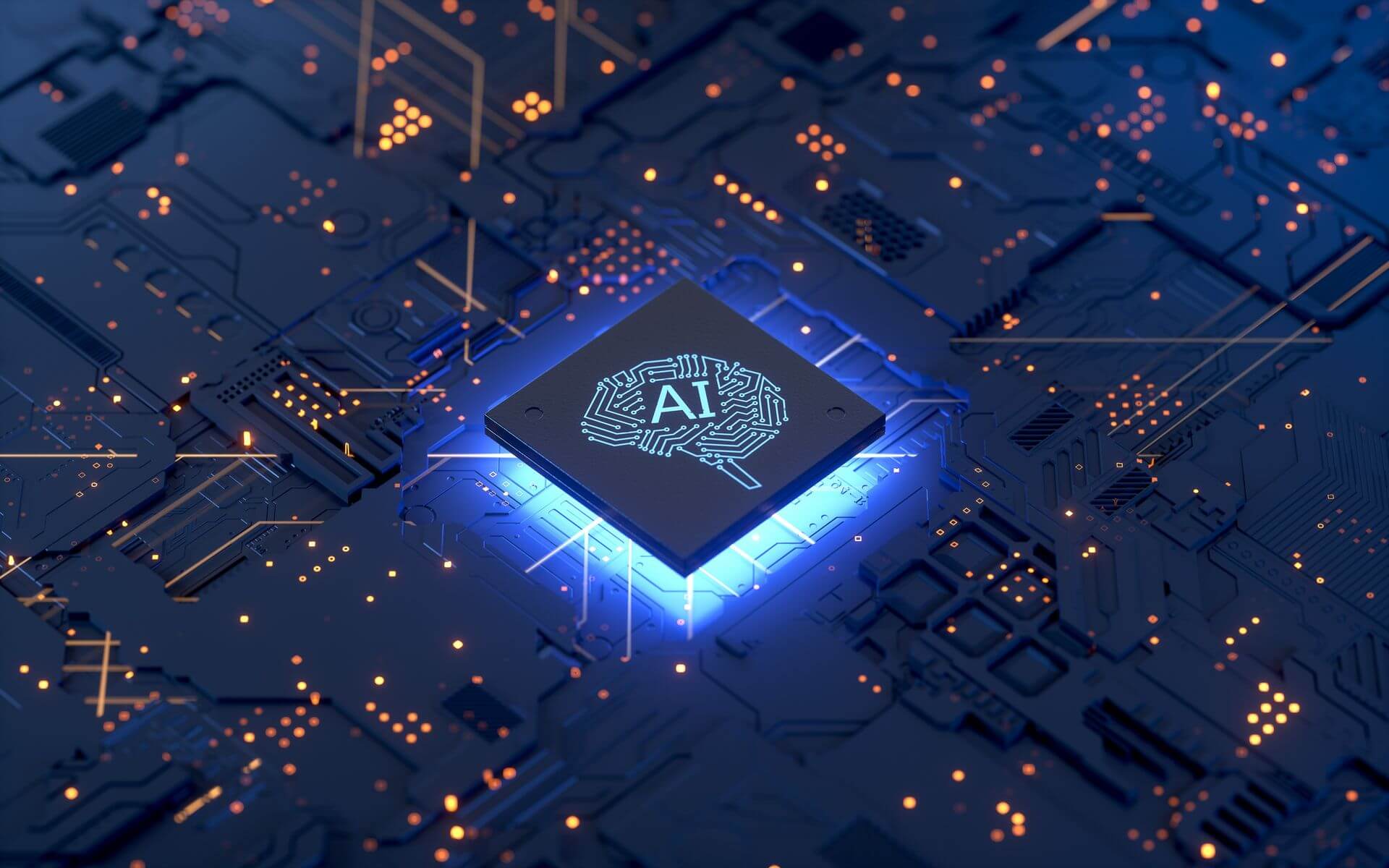 La settimana in breve: nuovo strumento IA della CIA, oro sotto pressione Concept 3D di intelligenza artificiale.