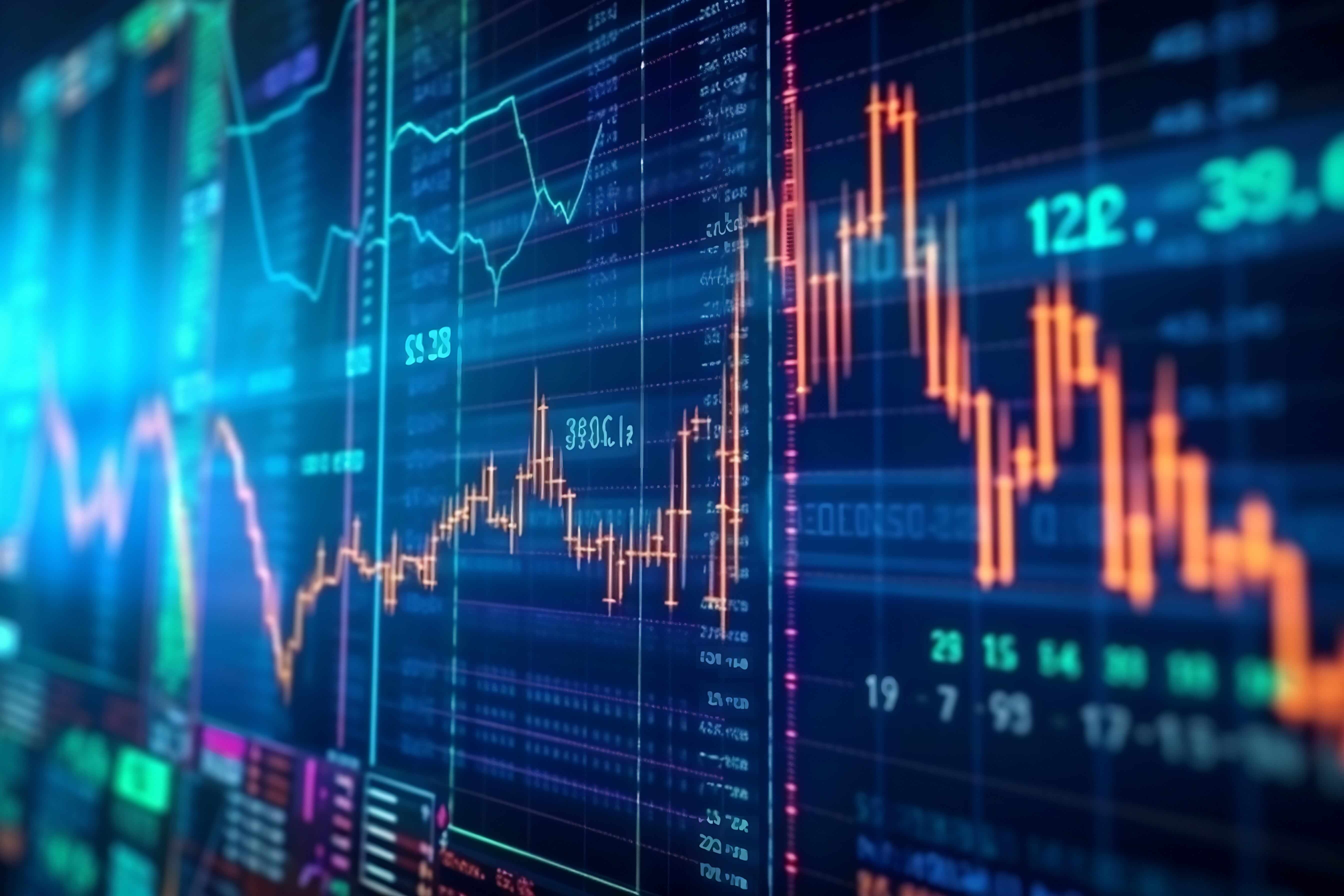 a stock market investment graph a stock market investment graph