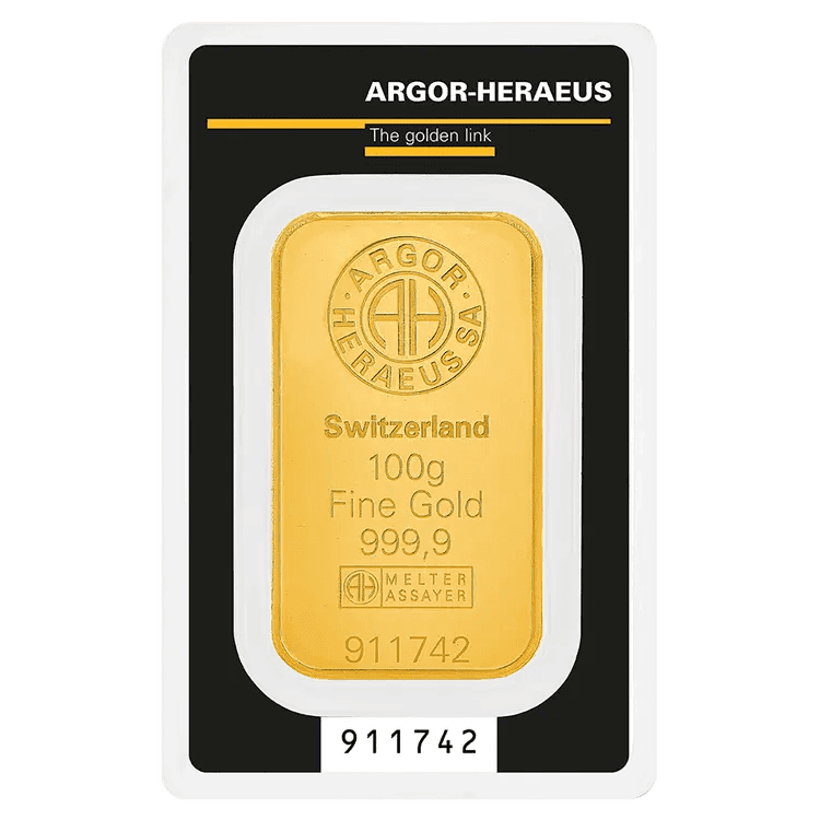 Argor Heraeus-Goldbarren