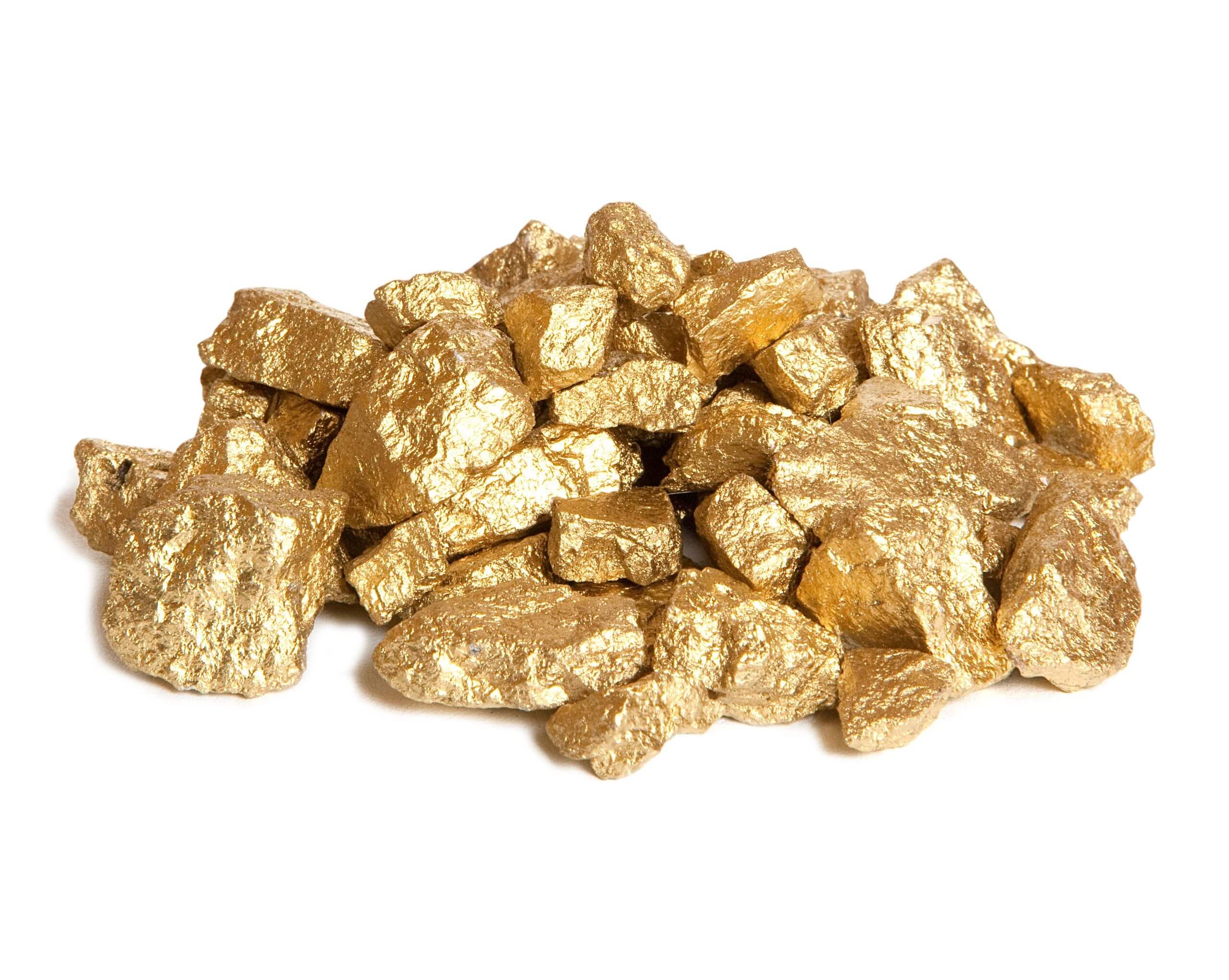 Una pila di pepite d’oro puro. Una pila di pepite d’oro puro.