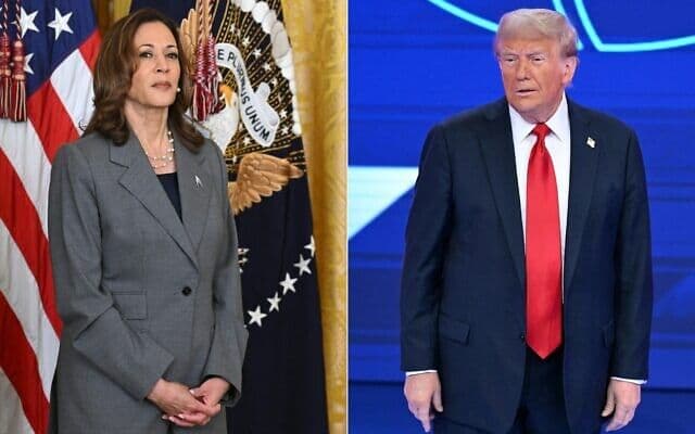 Kamala Harris and Donald Trump, US presidential election 2024 Kamala Harris and Donald Trump, US presidential election 2024