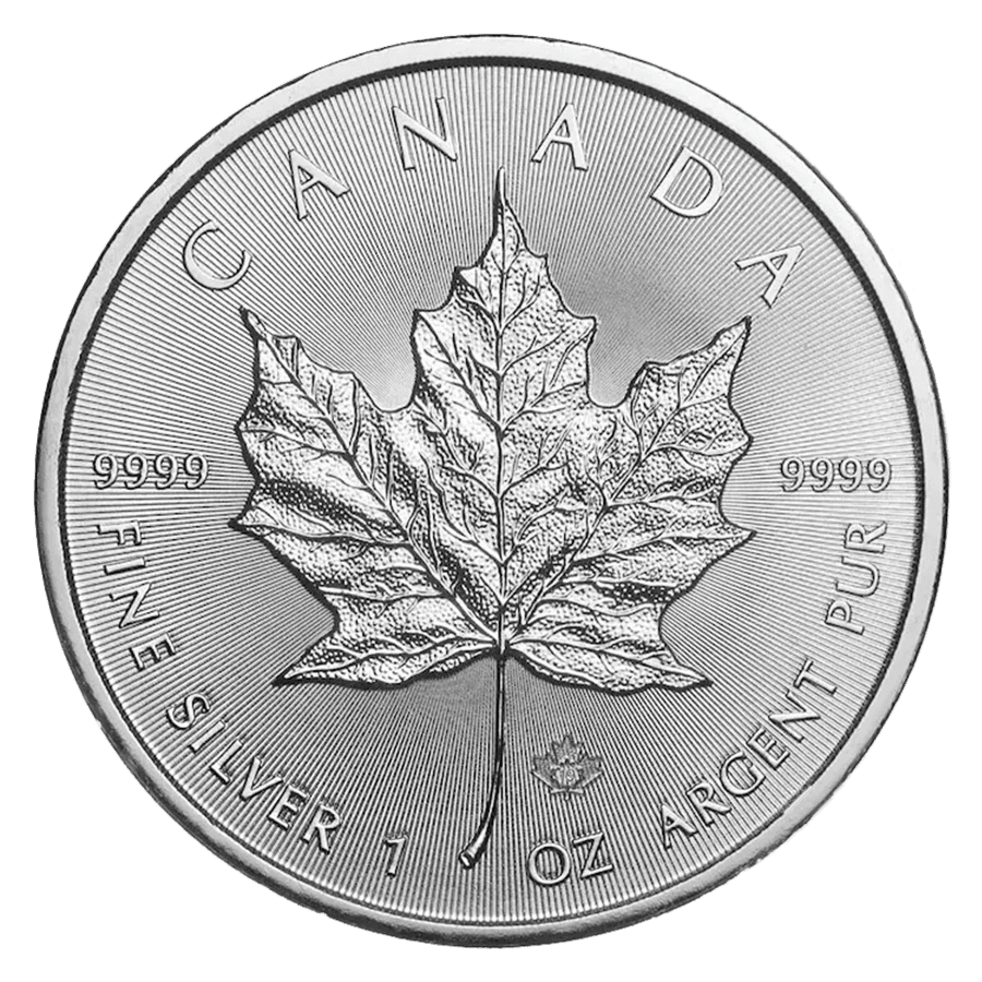 Maple Leaf Silbermünzen