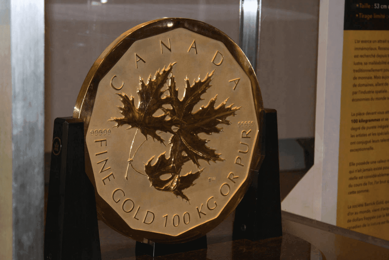2007 $1 Million Canadian Gold Maple Leaf 2007 $1 Million Canadian Gold Maple Leaf
