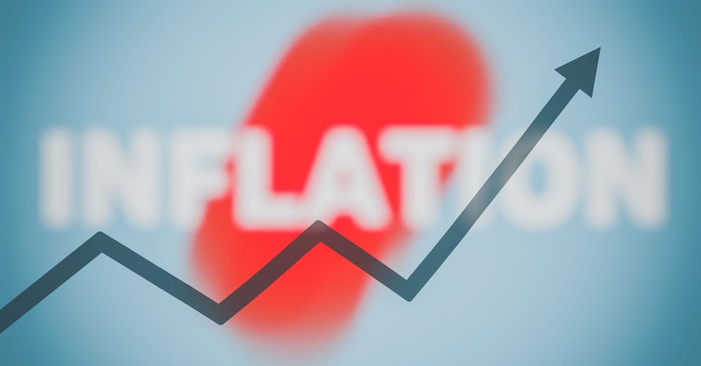 Inflation mit steigendem Pfeil Inflation mit steigendem Pfeil