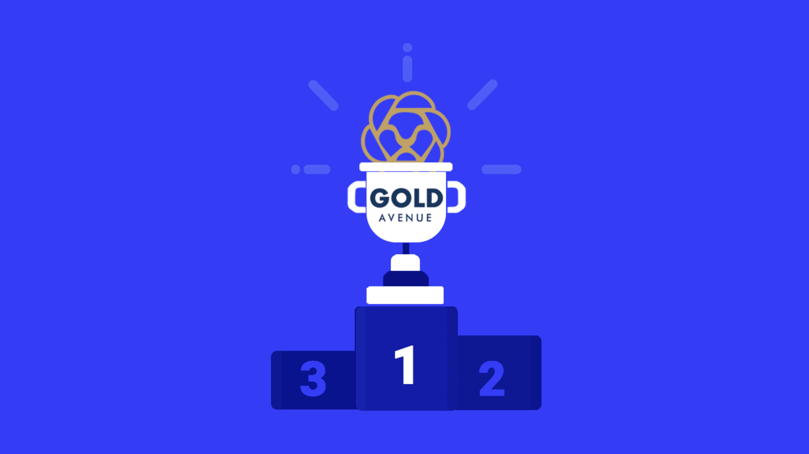 🥇GOLD AVENUE si è aggiudicato il premio come miglior rivenditore d’oro 2021! Lingotto d'oro su un pavimento d'oro