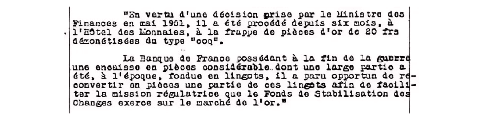 Comunicato stampa della Banca di Francia del 31 gennaio 1952 Comunicato stampa della Banca di Francia del 31 gennaio 1952