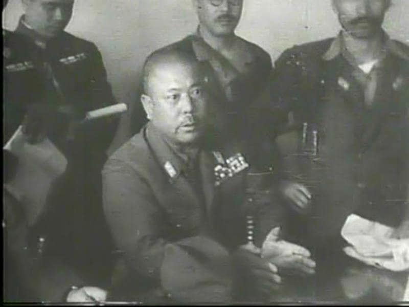 Le général japonais Tomoyuki Yamashita Le général japonais Tomoyuki Yamashita