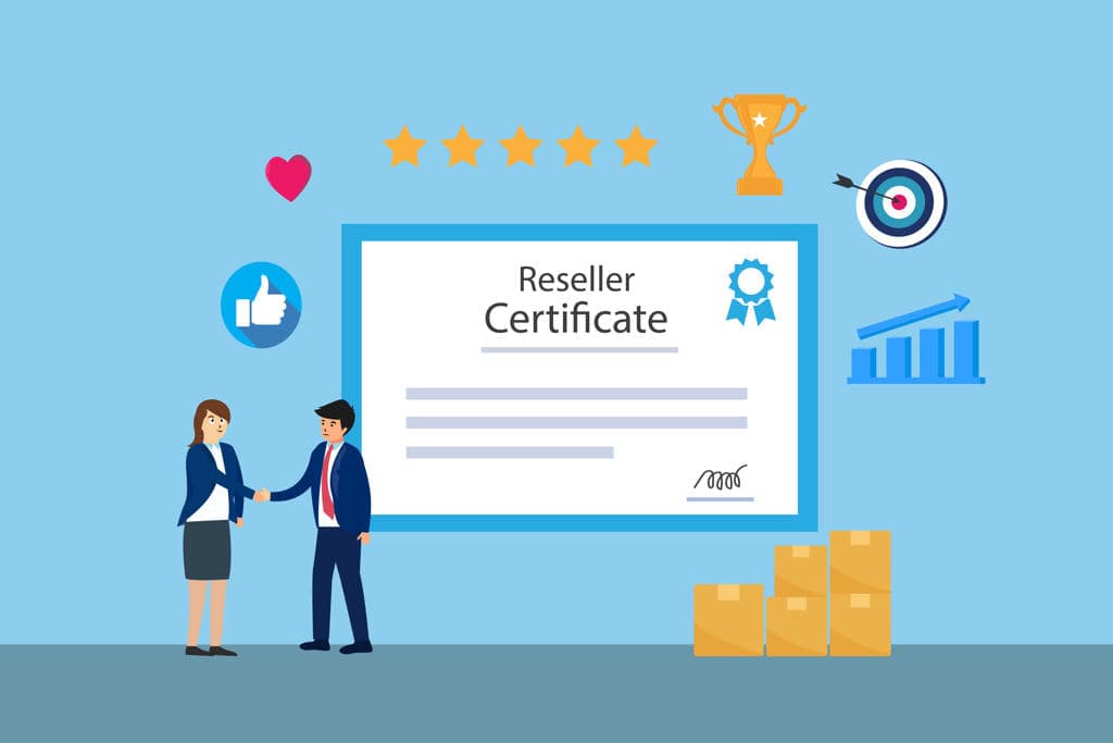 reseller certificate reseller certificate