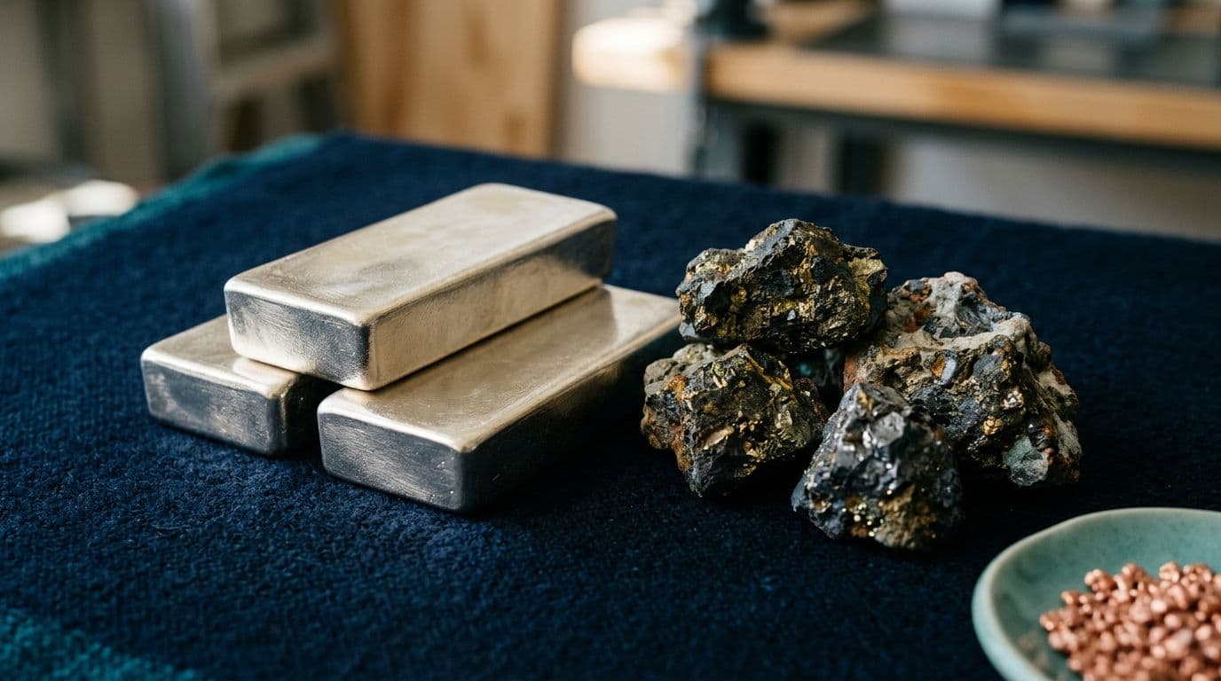 La mayor parte de la plata que llega al mercado se obtiene como subproducto de la extracción de otros metales, no de minas de plata dedicadas.
