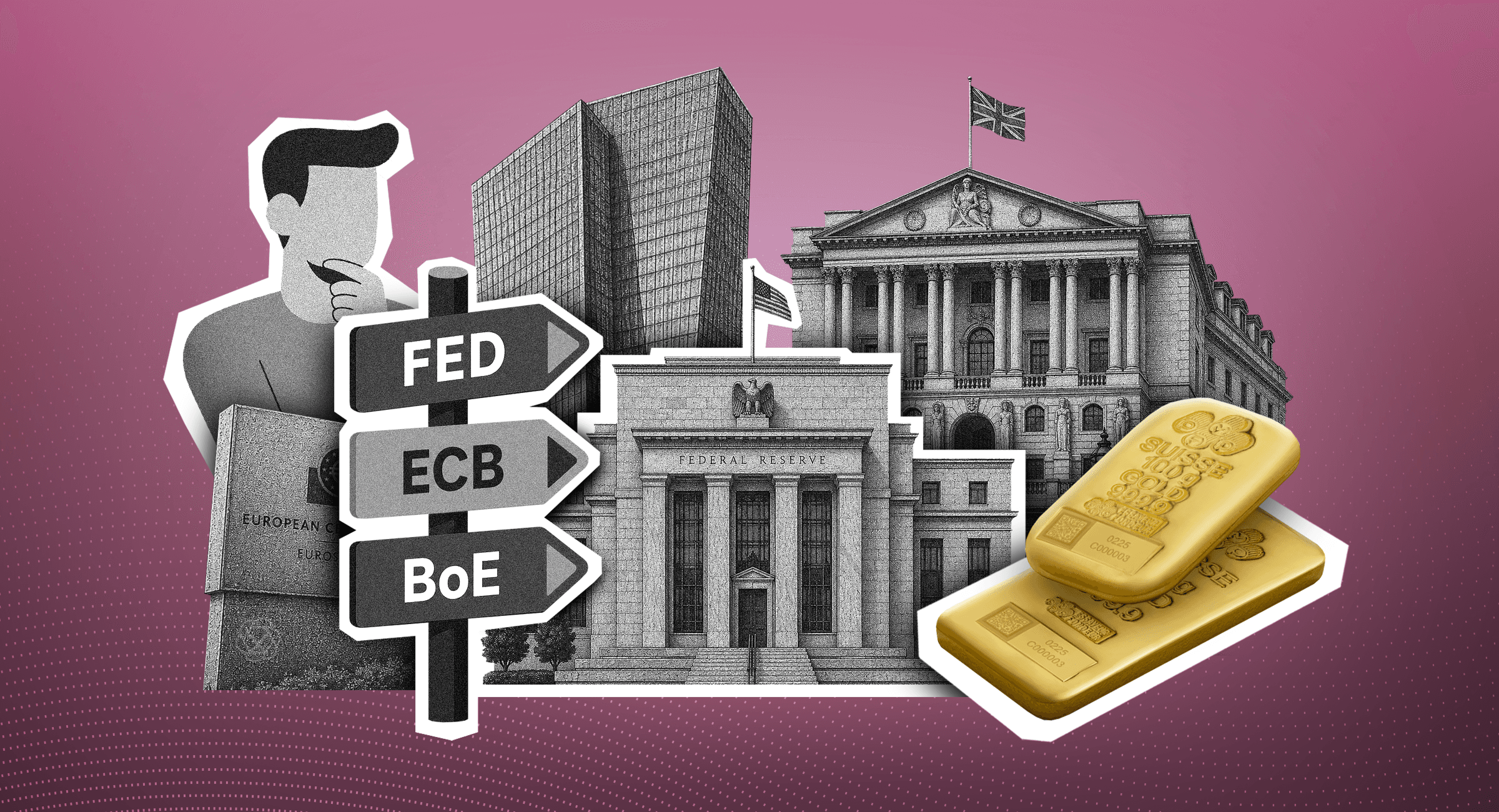 Taux des banques centrales | Quel impact sur l'or et l'épargne ? Taux des banques centrales | Quel impact sur l'or et l'épargne ?