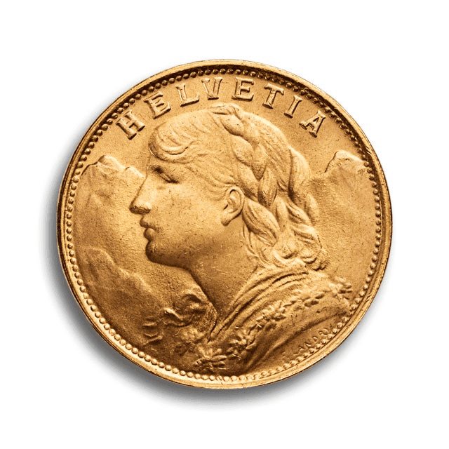 Swiss Vreneli gold coin Swiss Vreneli gold coin