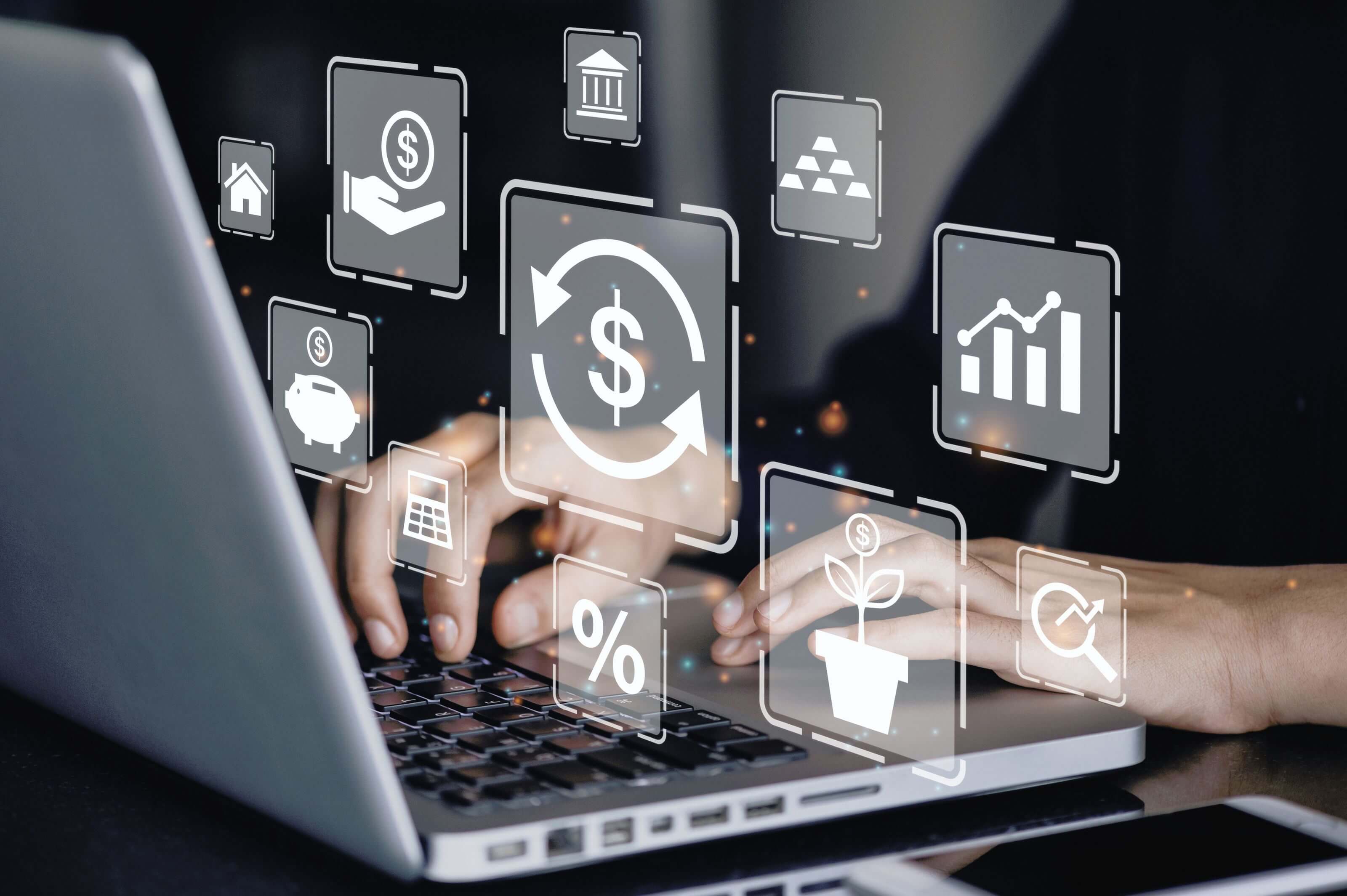 The bitcoin price has dropped to under $21,000 amid rising inflation and grim economic outlook as shown in the picture of hands typing on laptop. The bitcoin price has dropped to under $21,000 amid rising inflation and grim economic outlook as shown in the picture of hands typing on laptop.